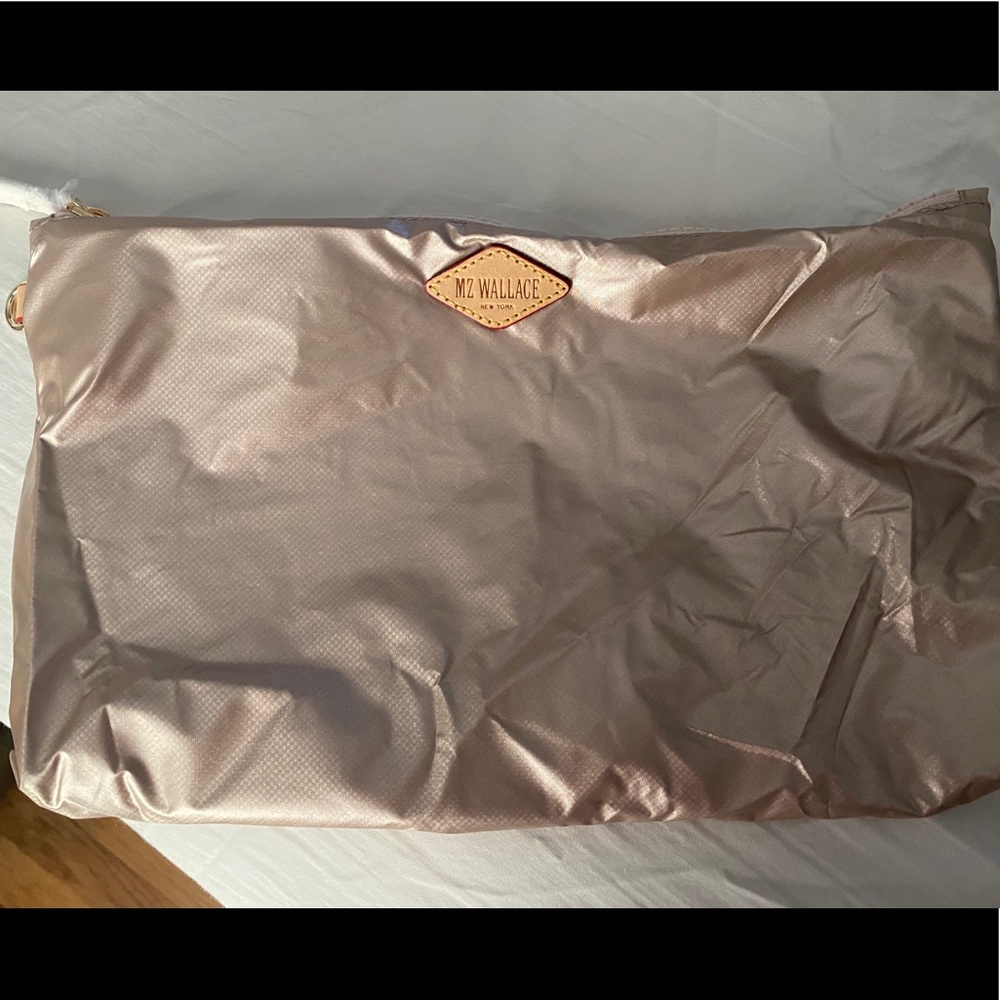 MZ Wallace Rose Gold Pouch NEW